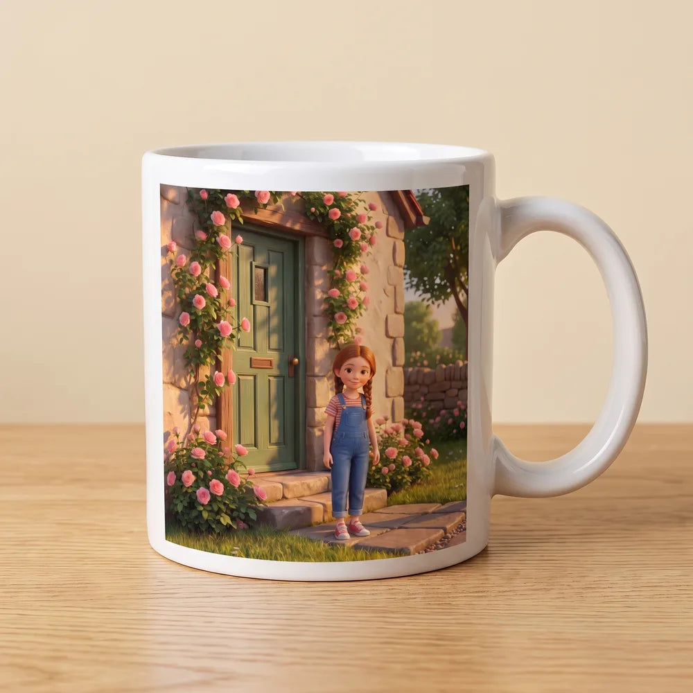 Mug with one person from our example family